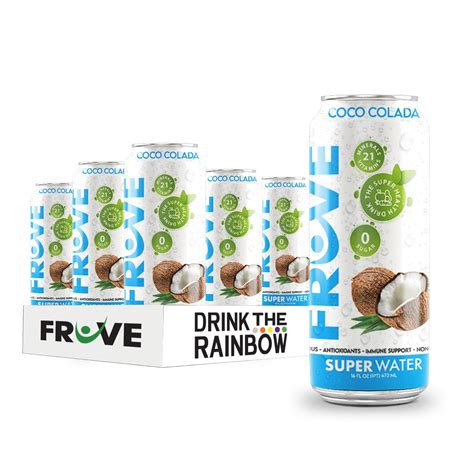 Amazon.com : FrUve Super Water Coco Colada 16oz : .